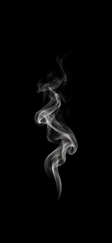 Hilo de humo blanco, fondo de pantalla para teléfono, sin texto