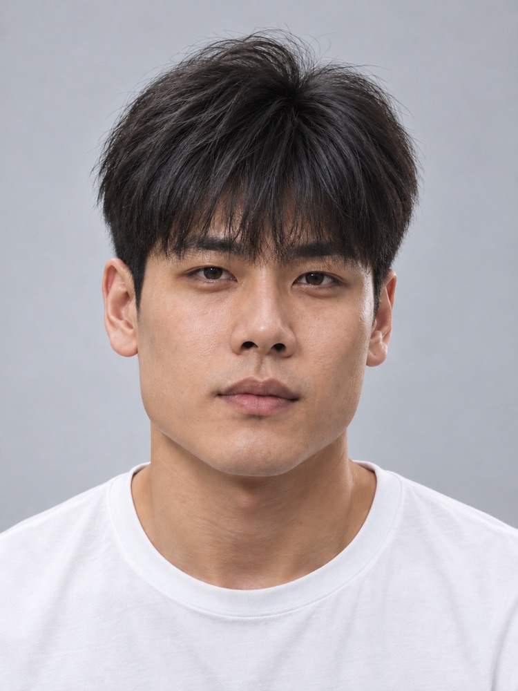 方臉・29 歲剪氣墊燙