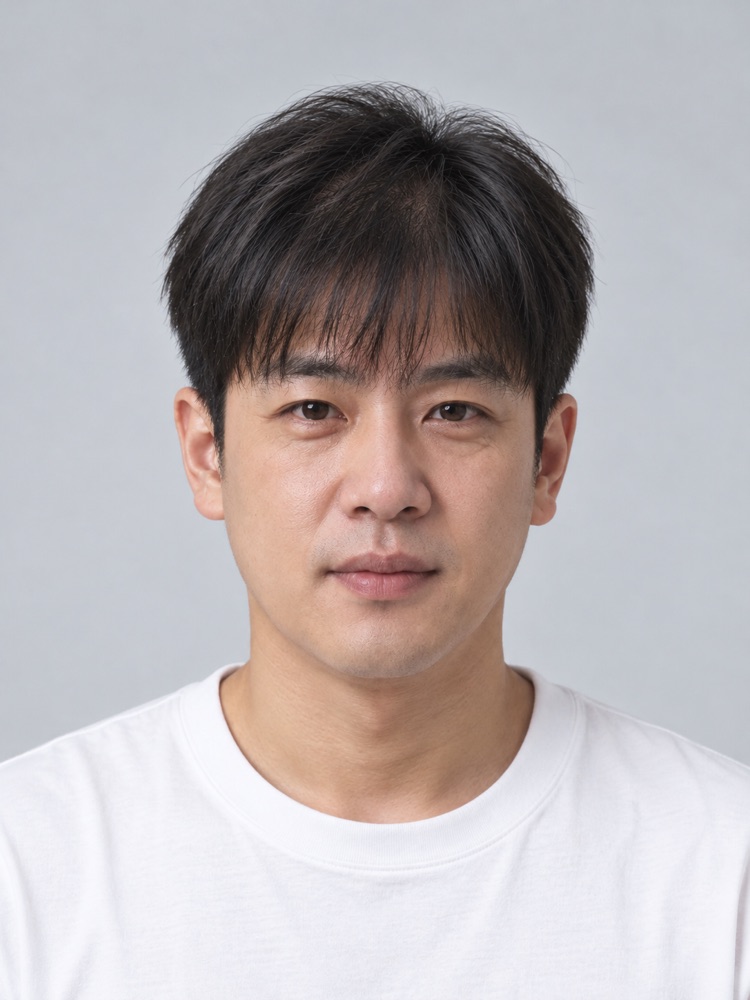細軟髮・髮量少・43 歲剪氣墊燙