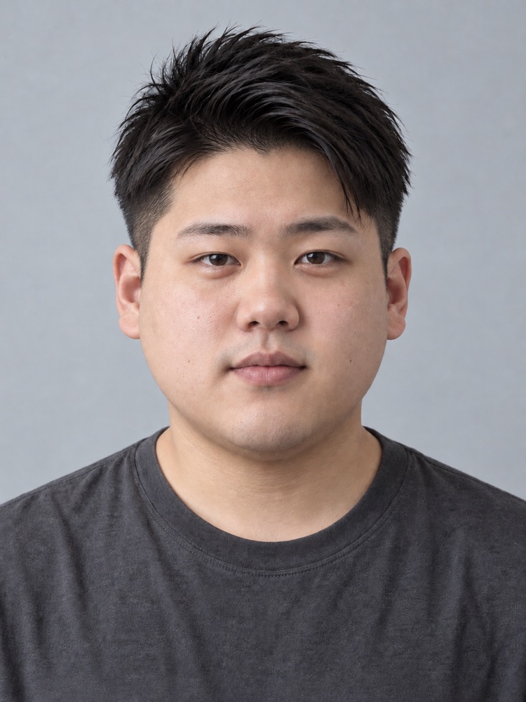 圓臉・20 歲剪推高髮型