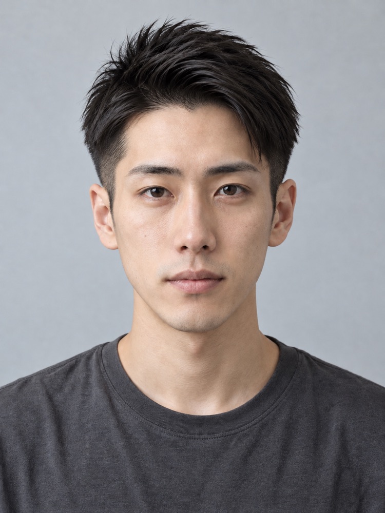 長臉・26 歲剪推高髮型