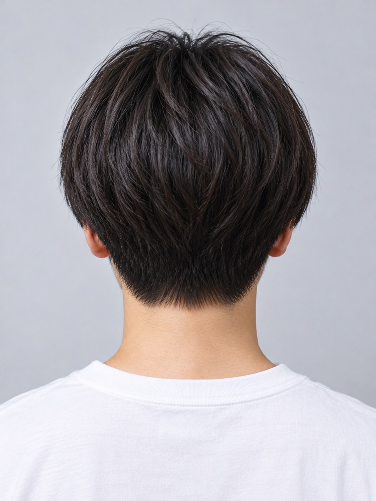 蘑菇頭背面