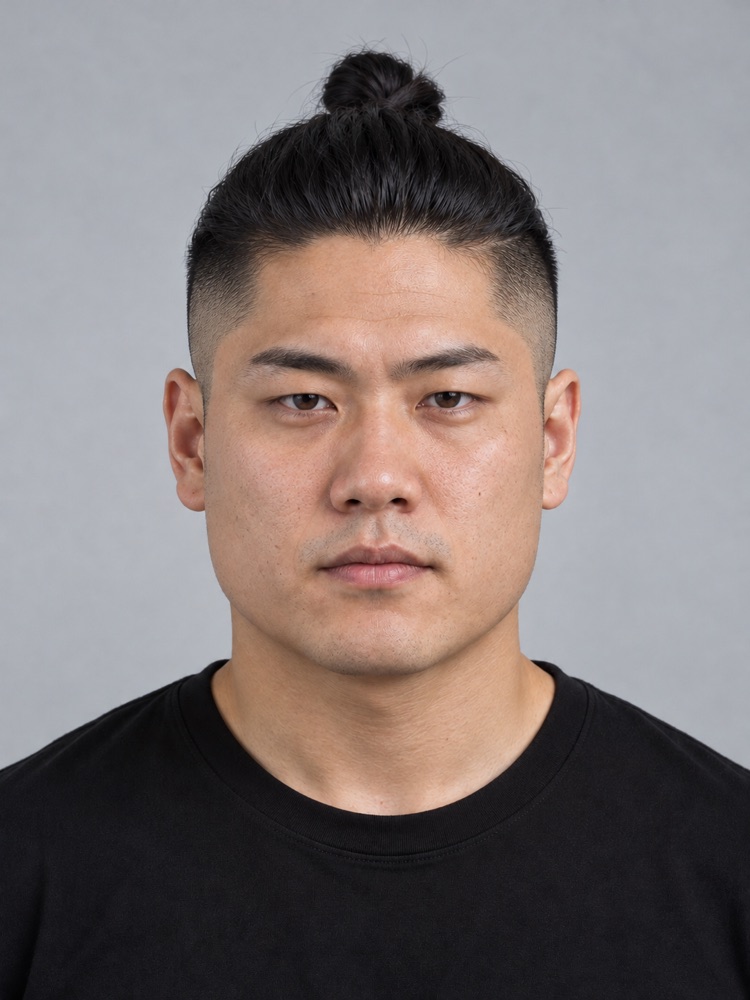 方臉・29 歲剪武士頭