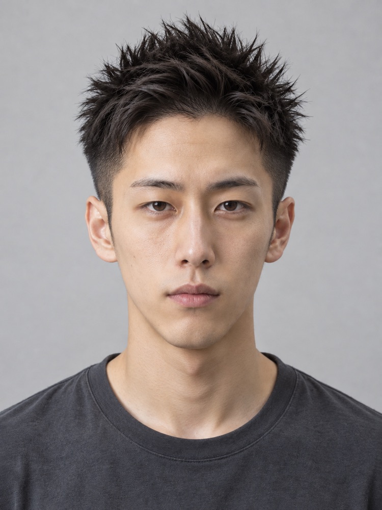 長臉・24 歲剪刺蝟頭