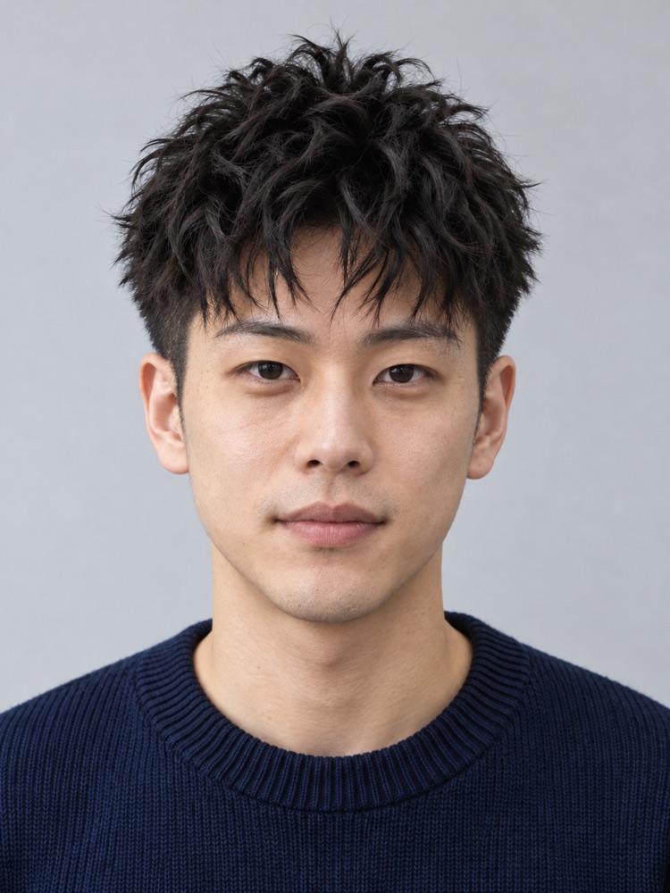 鵝蛋臉・26 歲剪鋼夾燙