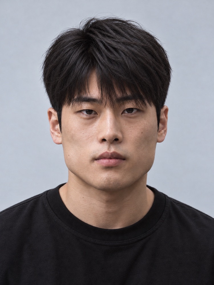 方臉・28 歲剪壓貼燙