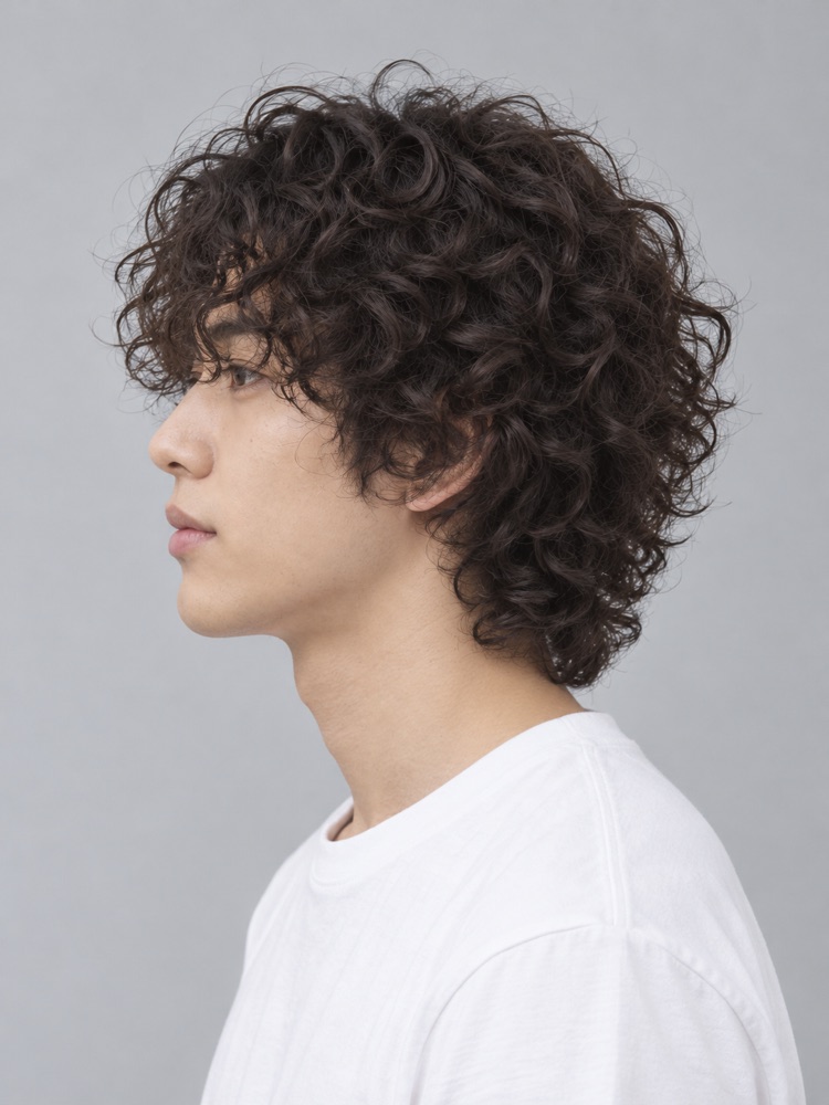 嬉皮燙・男側面