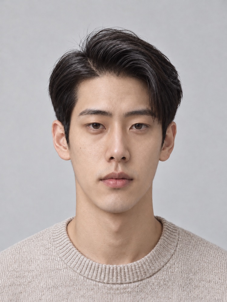 長臉・26 歲剪三七分