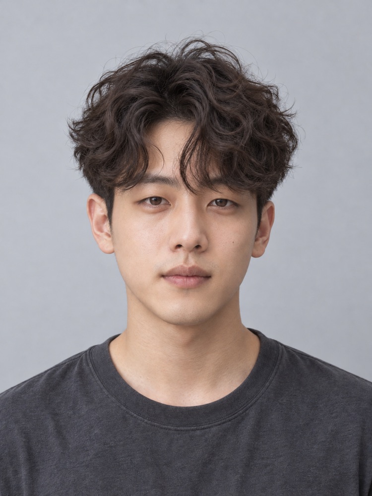鵝蛋臉・25 歲剪萊斯利捲