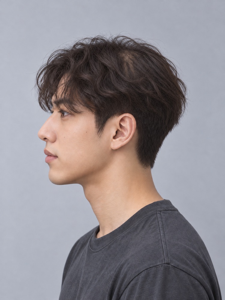 細軟髮・髮量少・19 歲剪萊斯利捲