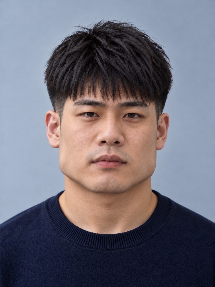 方臉・30 歲剪低漸層