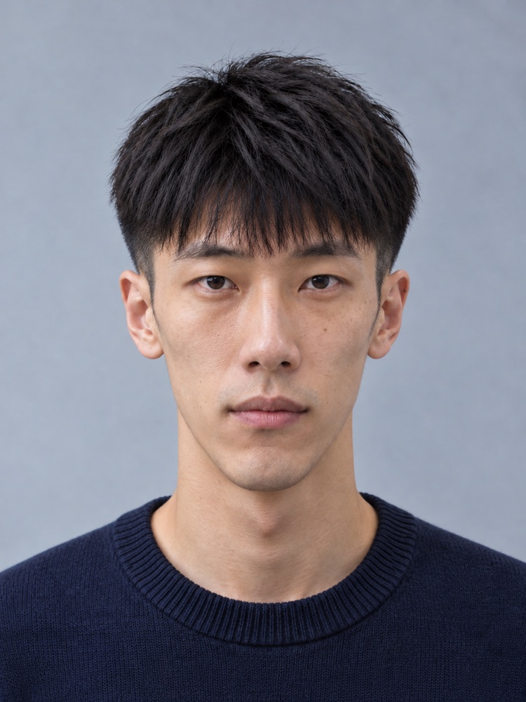 長臉・27 歲剪低漸層