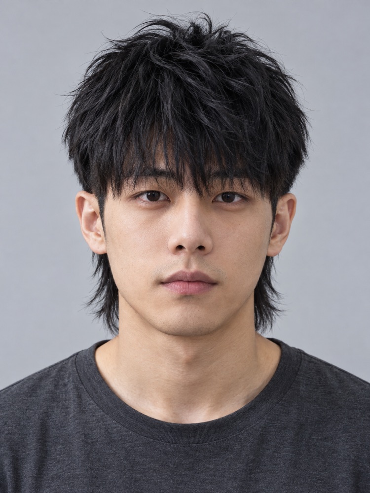 男生狼尾頭