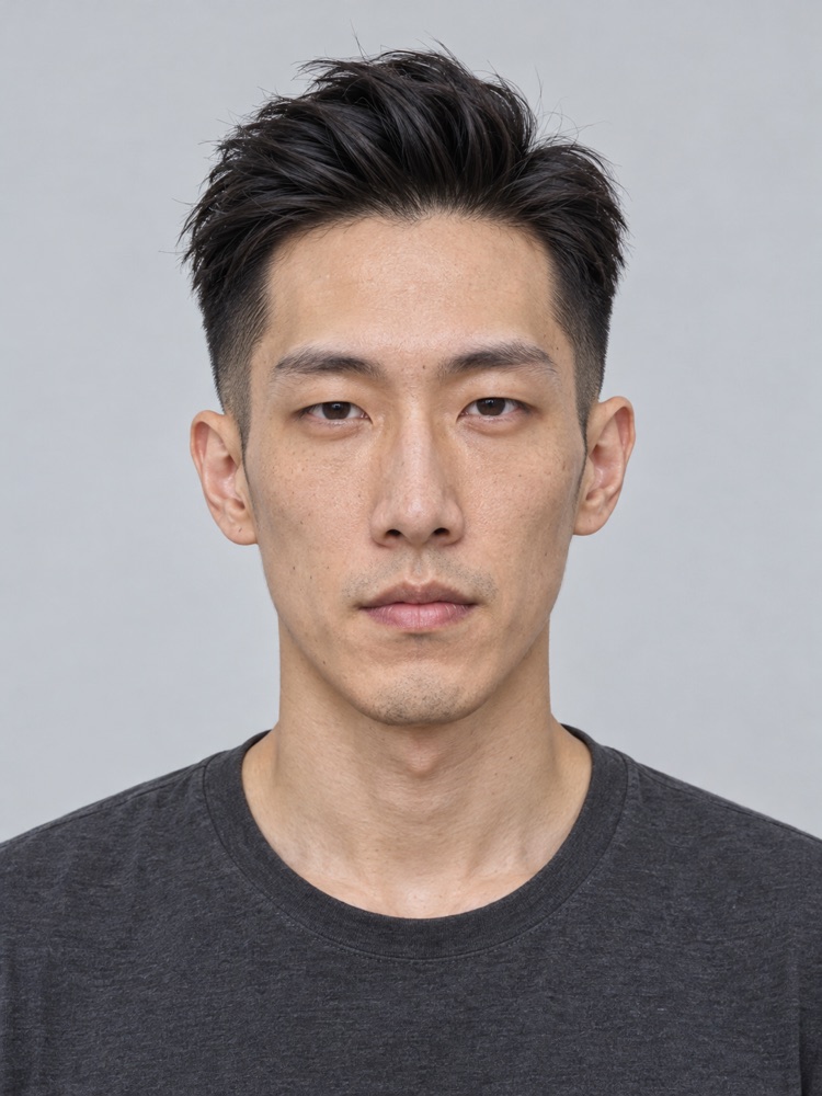 長臉・29 歲剪飛機頭