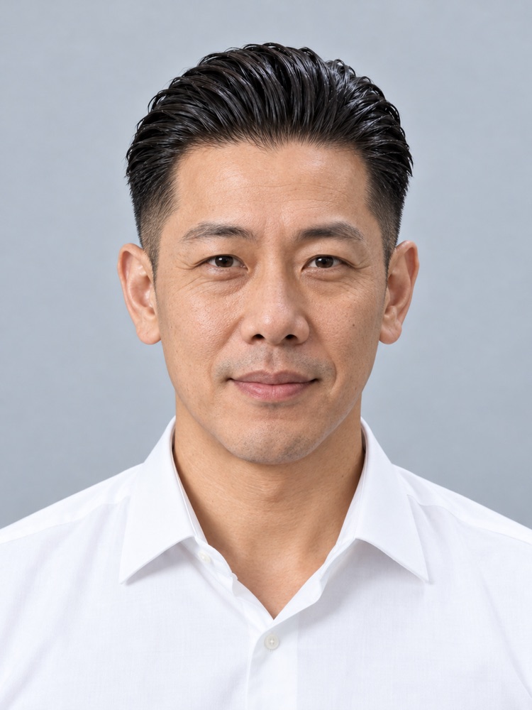 上班族・46 歲剪油頭(大背頭)