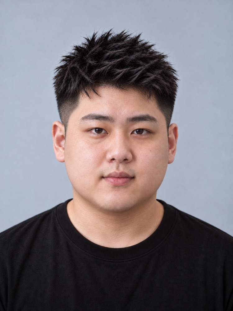 圓臉・20 歲剪前刺
