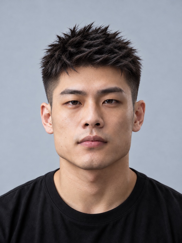 方臉・26 歲剪前刺
