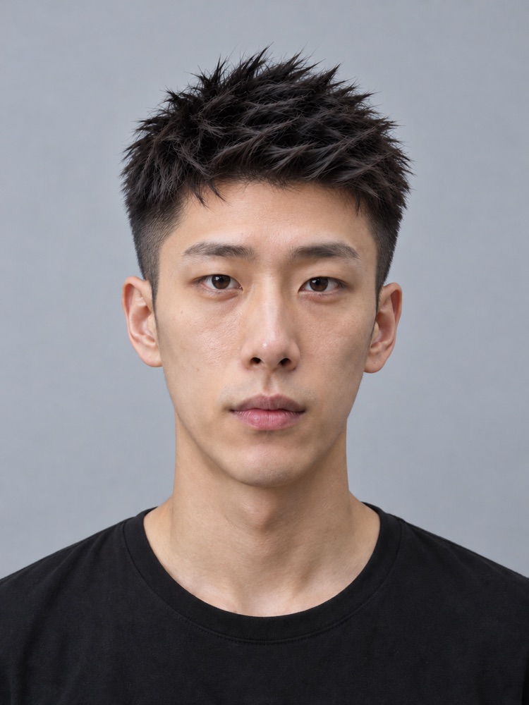 長臉・23 歲剪前刺