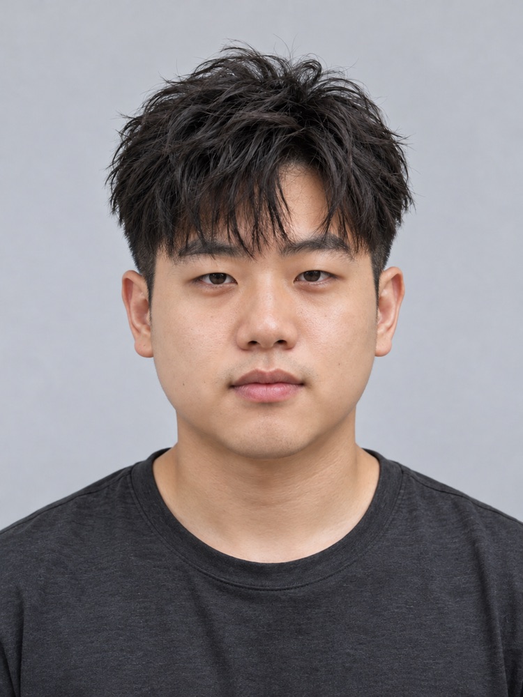 圓臉・22 歲剪紋理燙