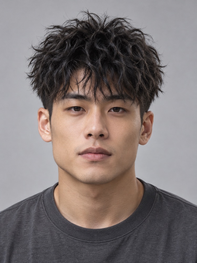 方臉・26 歲剪錫紙燙