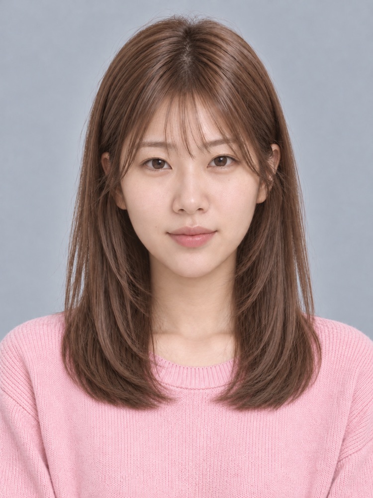 額頭窄・髮際線低・26 歲剪空氣瀏海