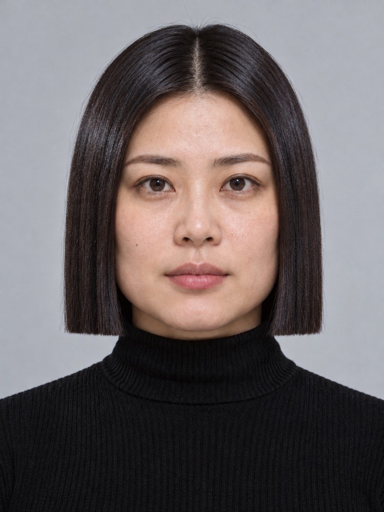 方臉・下顎寬・33 歲剪一刀切