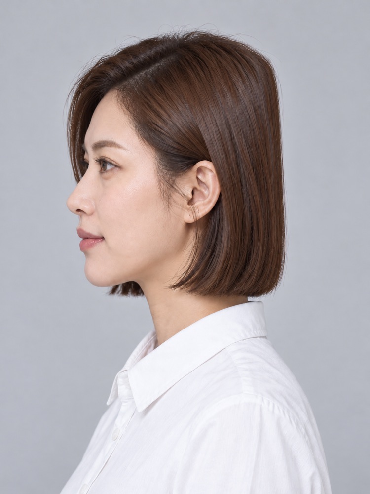 後腦扁・31 歲剪鮑伯頭