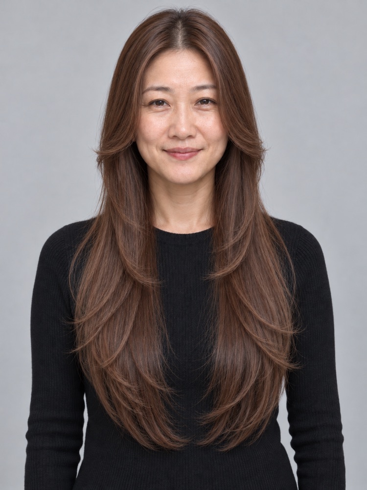 細軟髮・40 歲剪蝴蝶剪