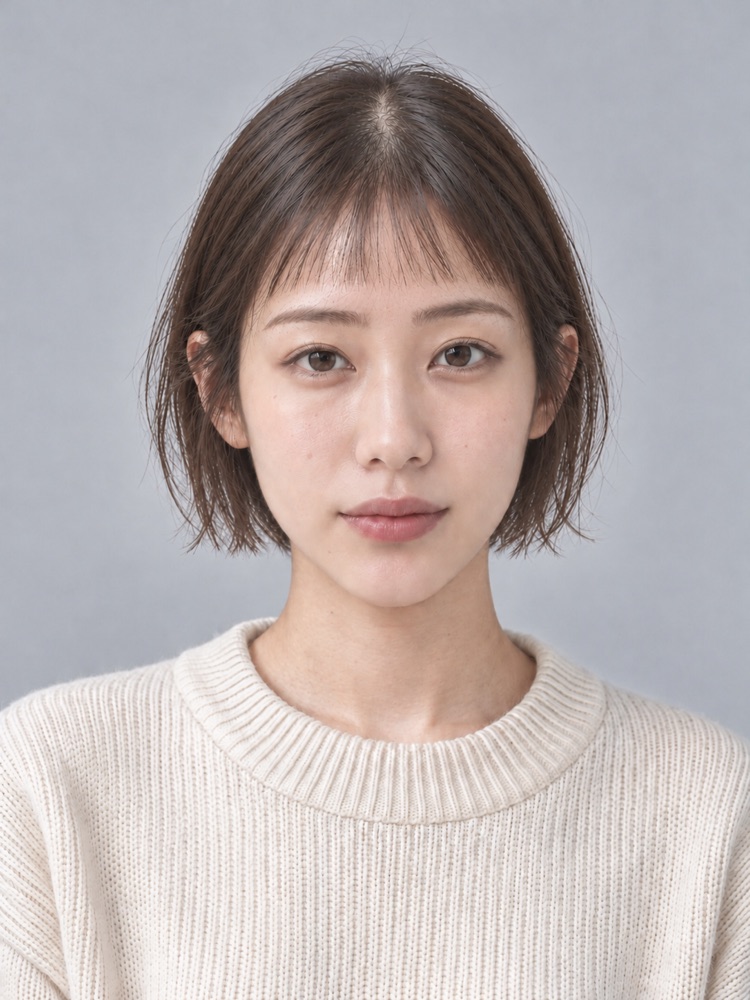 細軟髮・髮量少・27 歲剪法式短鮑伯