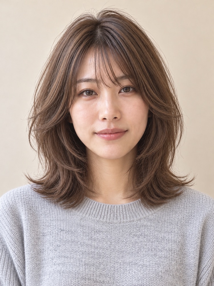 髮量多又硬・25 歲剪赫西剪