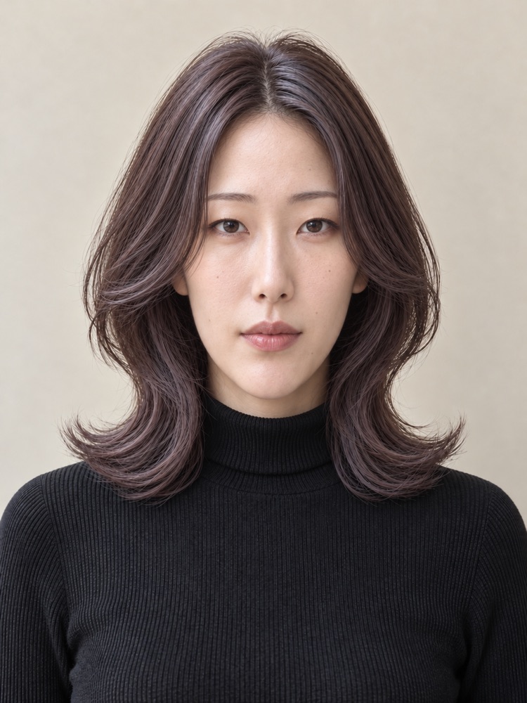 長臉・30 歲剪收腰髮型