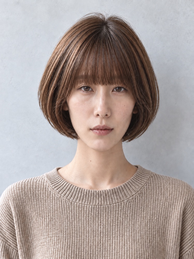 長臉・31 歲剪圓弧短鮑伯