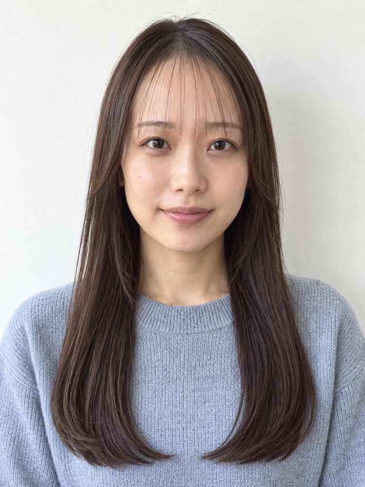 額頭寬・26 歲剪空氣瀏海