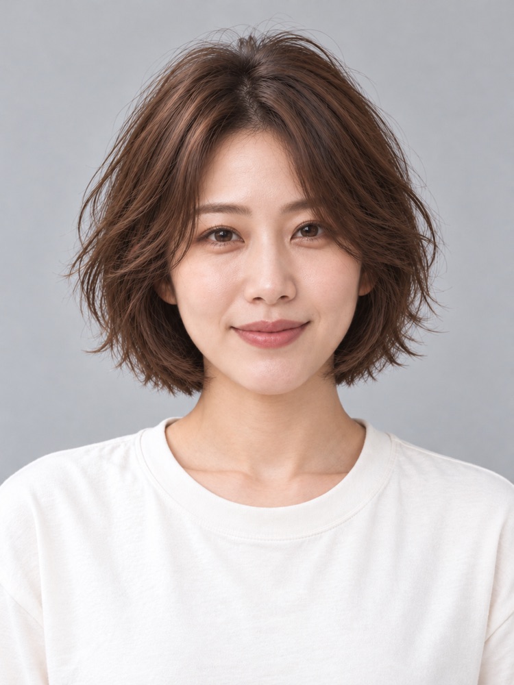 38 歲剪小貓短髮