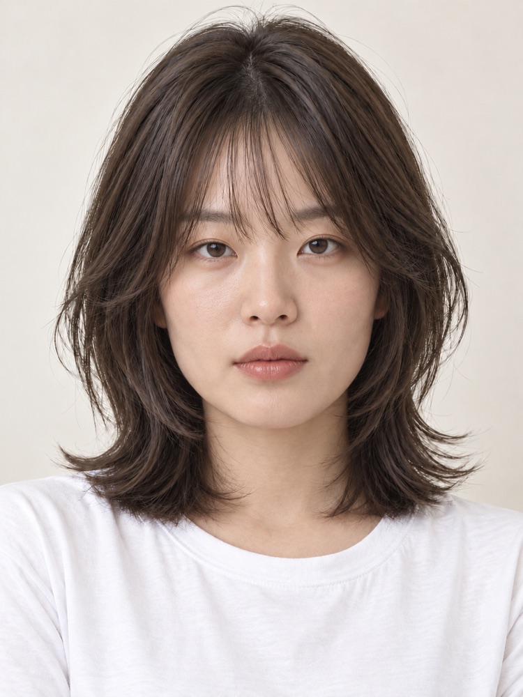 方臉・29 歲剪赫西剪