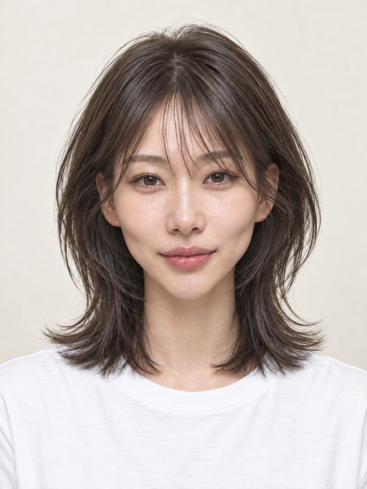 菱形臉・27 歲剪赫西剪