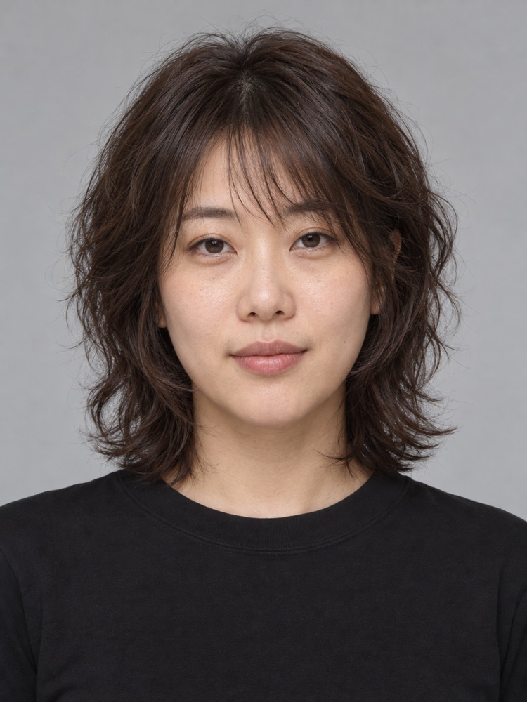 自然捲・32 歲剪狼尾頭