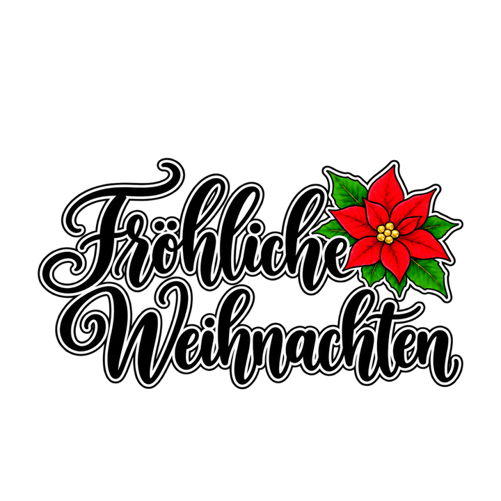 Schwarzer Schriftzug Fröhliche Weihnachten – Weihnachten Clipart, transparentes PNG
