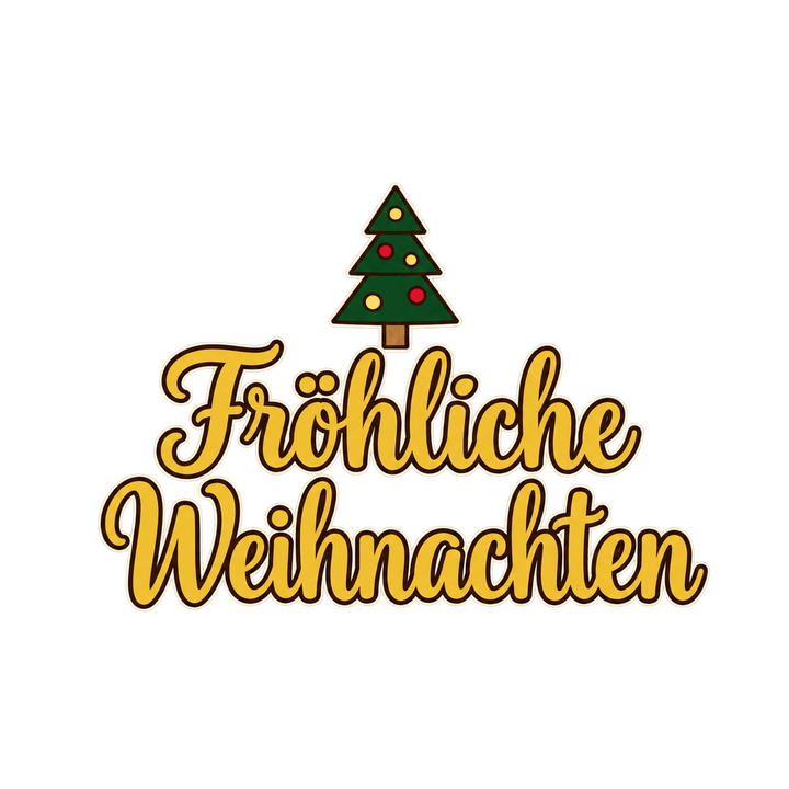 Goldener Schriftzug Fröhliche Weihnachten – Weihnachten Clipart, transparentes PNG