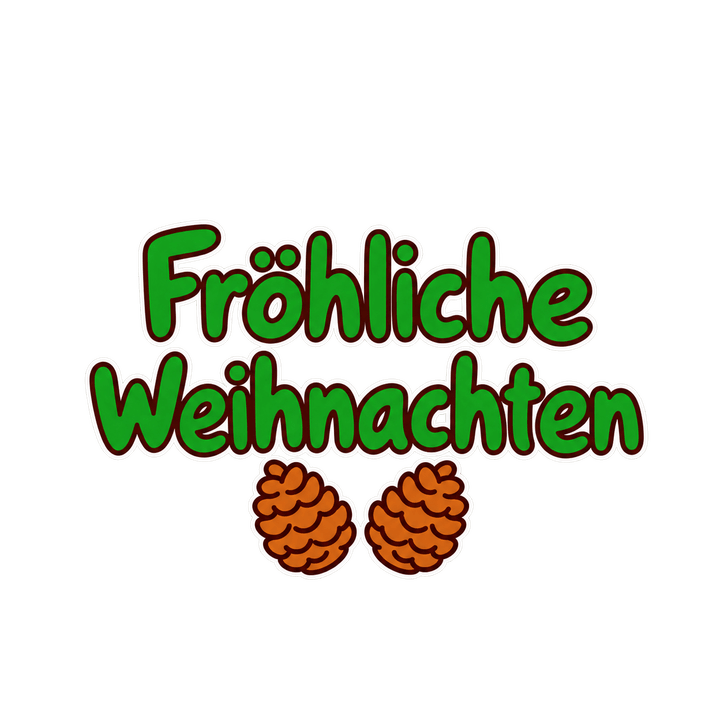 Grüner Schriftzug Fröhliche Weihnachten – Weihnachten Clipart, transparentes PNG