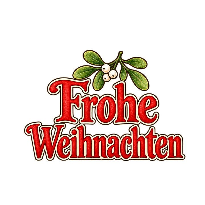 Roter Serifen-Schriftzug Frohe Weihnachten – Weihnachten Clipart, transparentes PNG