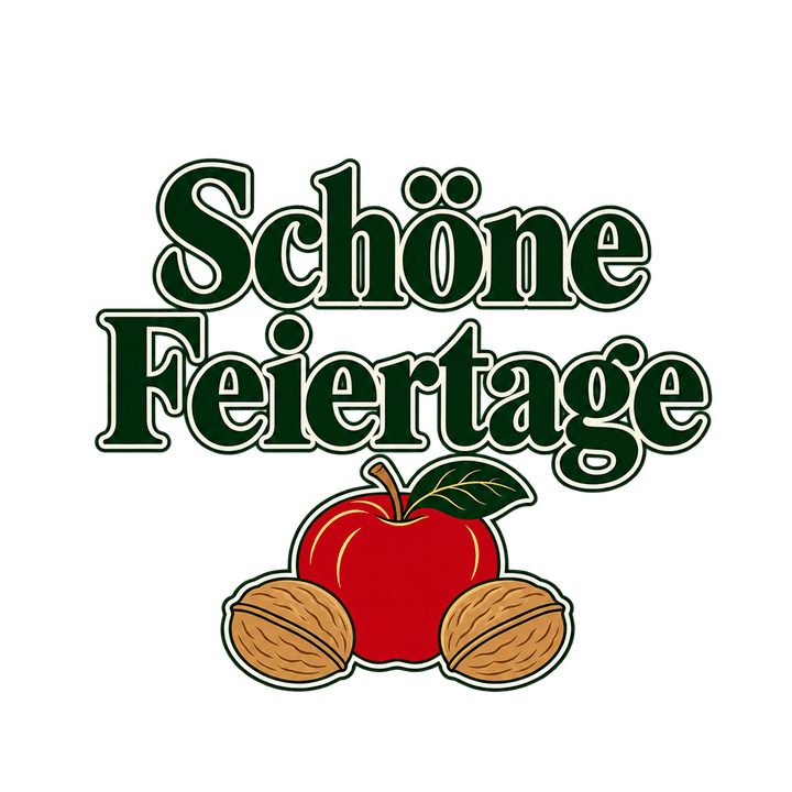 Dunkelgrüner Schriftzug Schöne Feiertage – Weihnachten Clipart, transparentes PNG