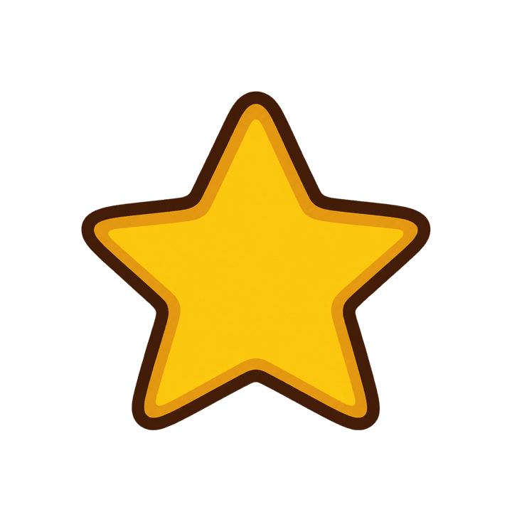 Goldener Stern – Weihnachten Clipart, transparentes PNG