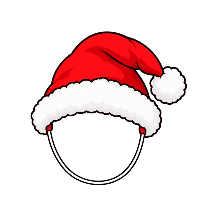 Gorrinho para pet – Natal PNG com fundo transparente