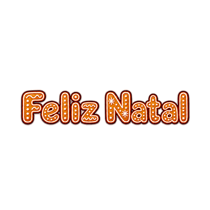 Feliz Natal de biscoito – Natal PNG com fundo transparente