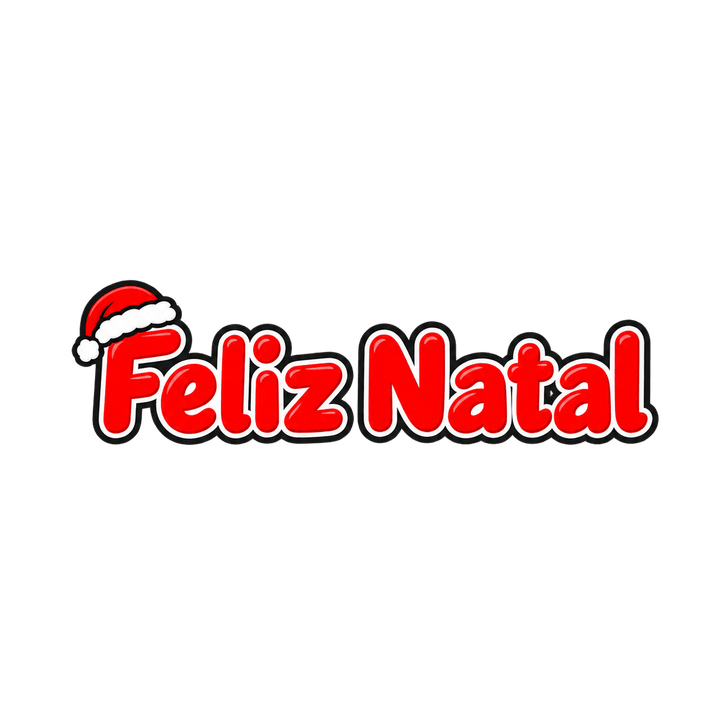Feliz Natal com gorro – Natal PNG com fundo transparente