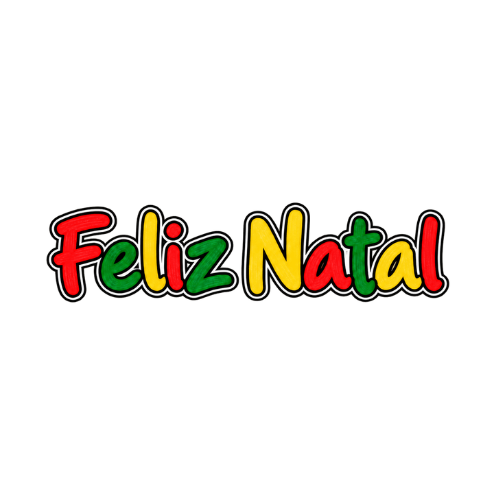 Feliz Natal de canetinha – Natal PNG com fundo transparente