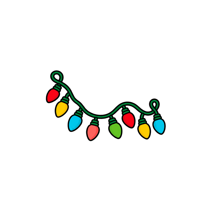 Enfeite de pisca-pisca – Natal PNG com fundo transparente