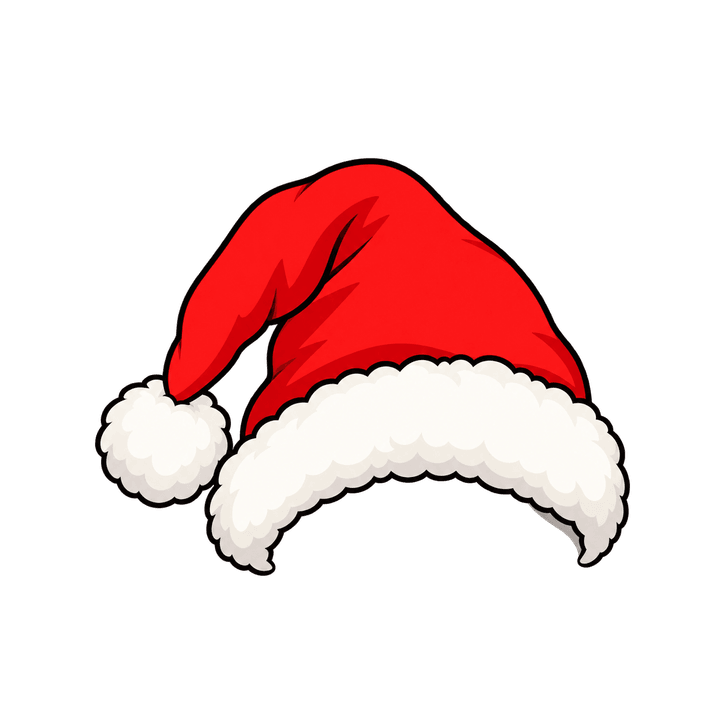 Gorro inclinado a la izquierda PNG sin fondo