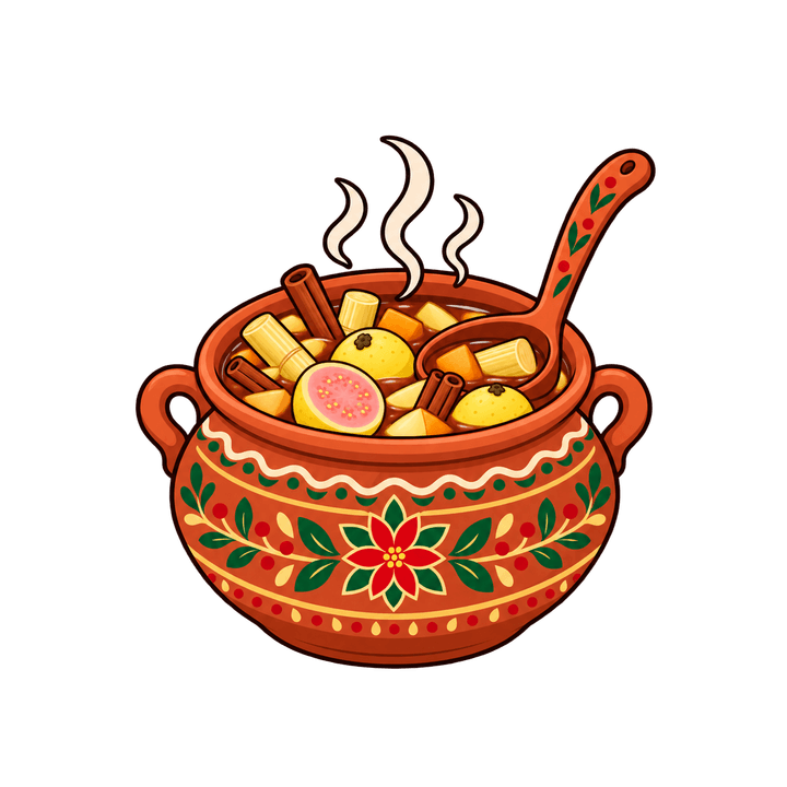 Ponche de frutas para la posada PNG sin fondo